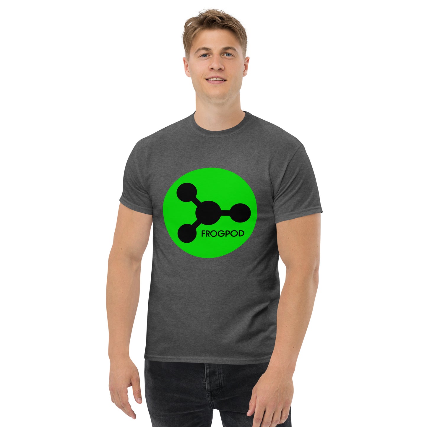 Mens Tee - FROGPOD Round Logo
